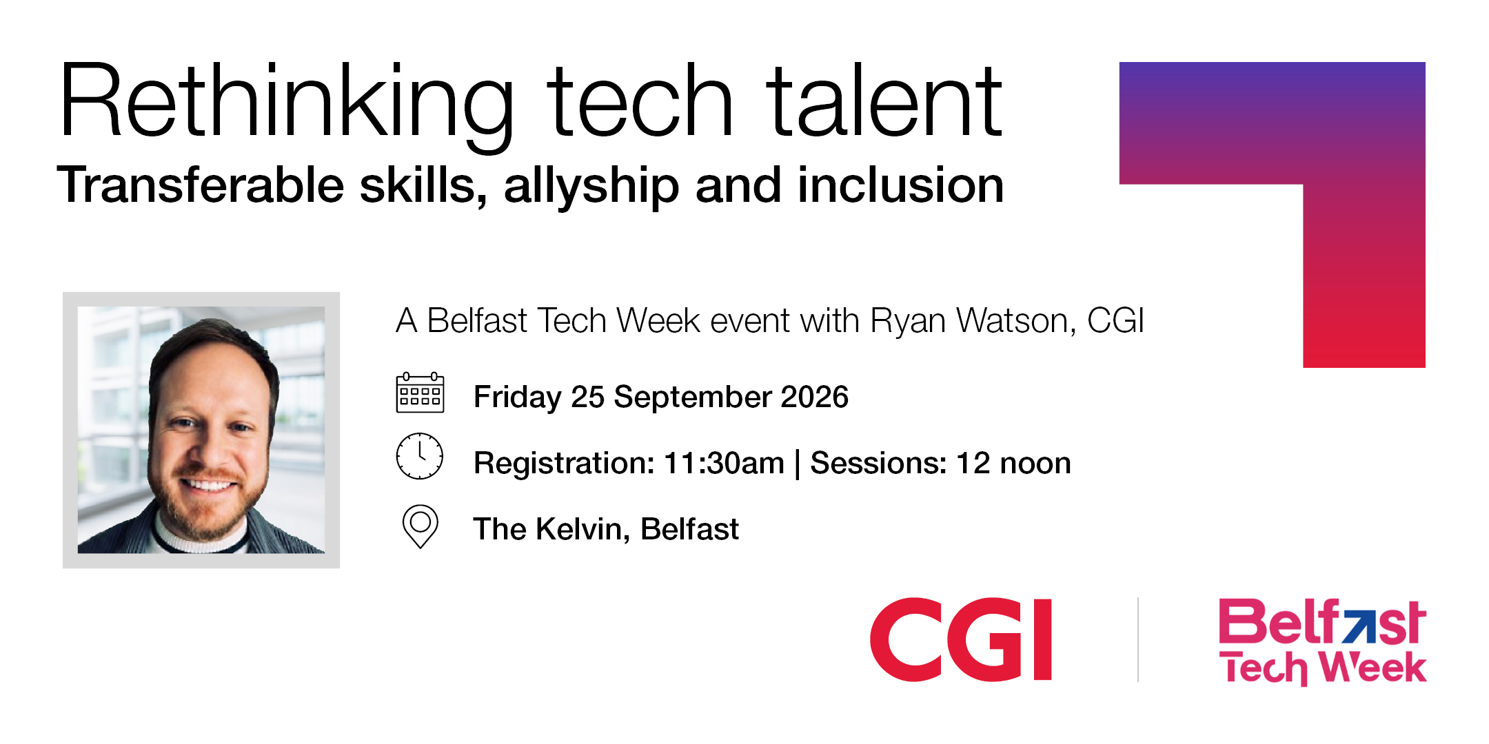 Graphic for Rethinking Tech Talent: Transferable Skills, Allyship and Inclusion