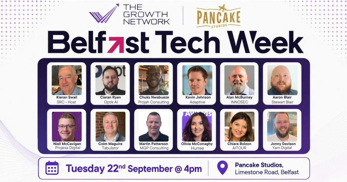 Graphic for The Human Side of Tech: Conversations, Connections and Growth