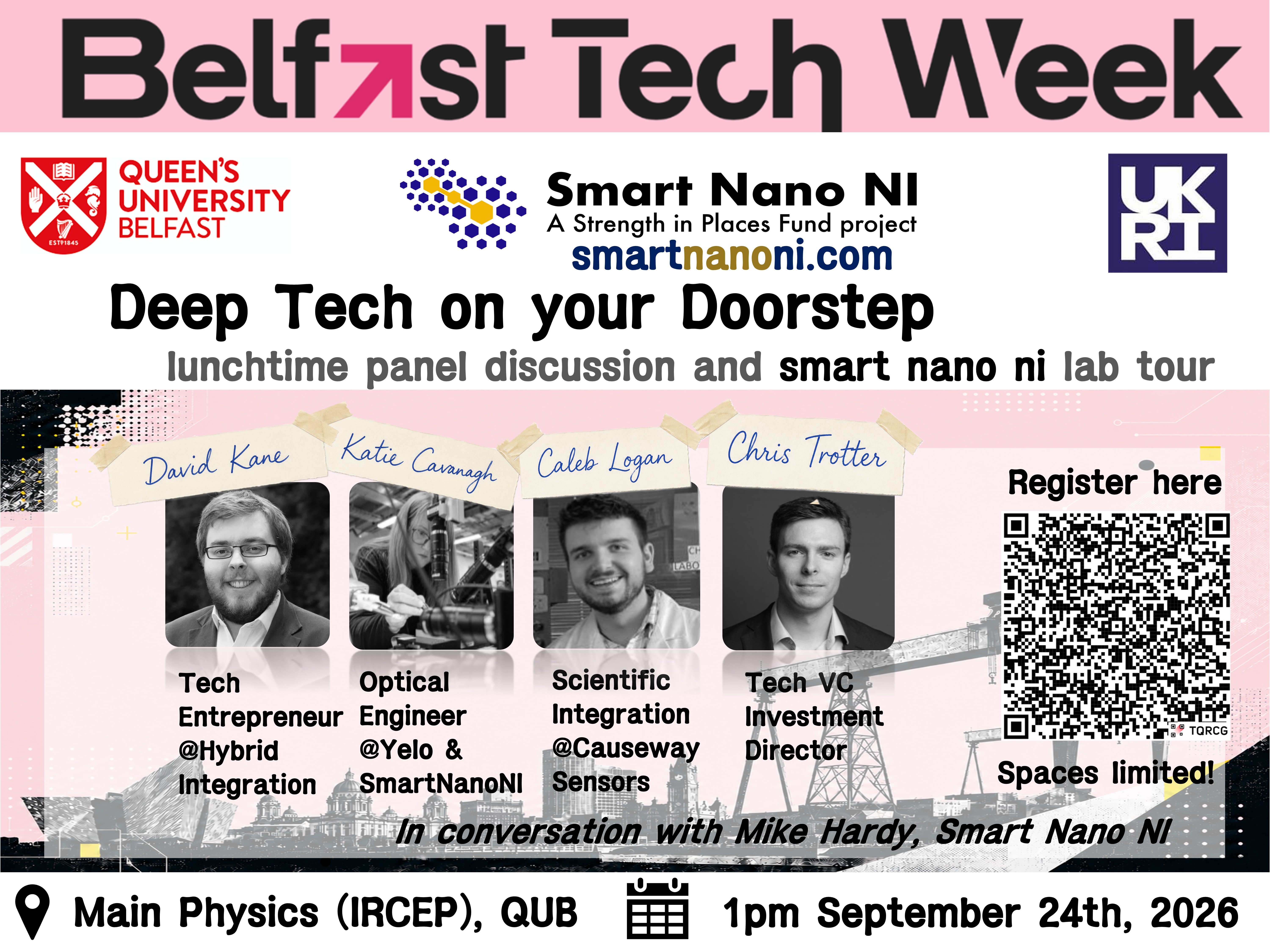 Graphic for Smart Nano NI - Deep Tech on your Doorstep (A panel discussion)
